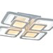Lustra LED 160W Creative Complete Alb, 8 surse de iluminare, Telecomanda